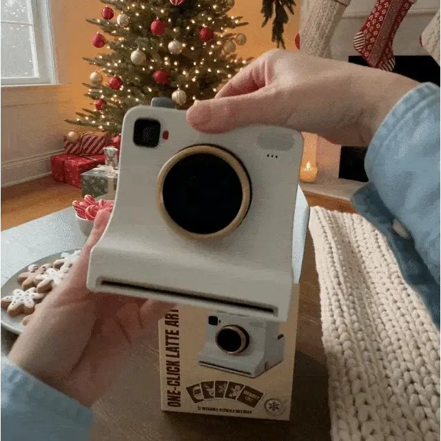 Latte art in one click