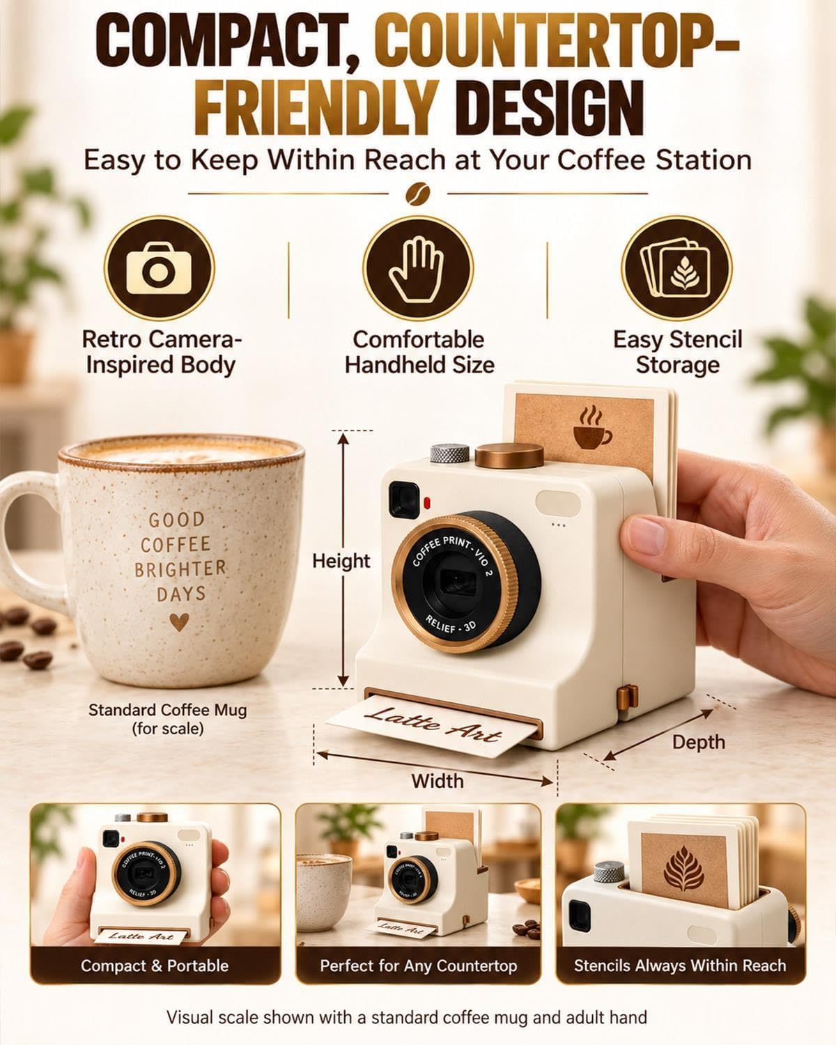 LatteSnap Latte Art Printer